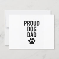 Proud Dog Dad – Funny Pet Lover Gift for Men