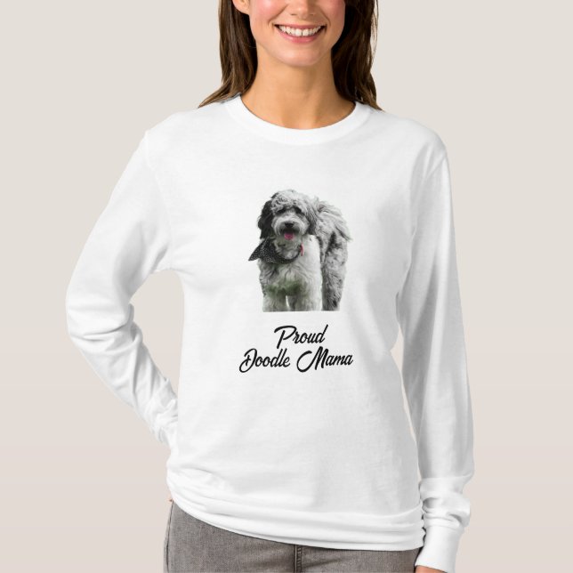Proud Doodle Mama longsleeve t-shirt (Front)