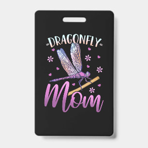 Proud Dragonfly Mom Badge
