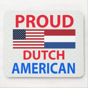 Proud Dutch American Mouse Pad