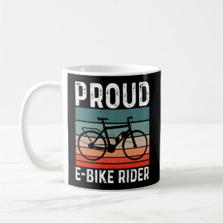 Proud E-Bike Rider Bicycle Cyclist Sports Cycling Coffee Mug