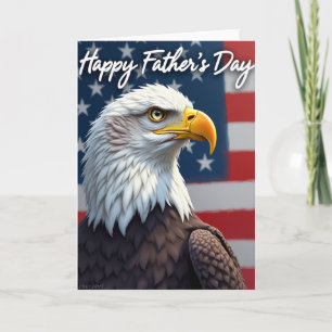 Proud Eagle Fathers Day Card