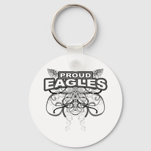Proud Eagles Keychain (Front)