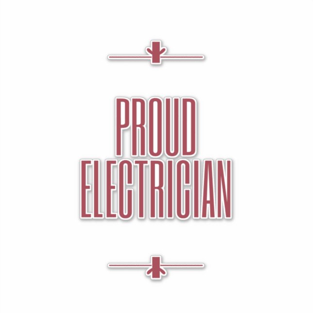 Proud electrician (Front)