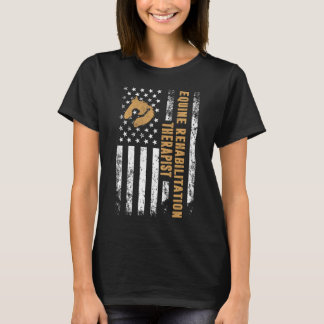 Proud equine rehabilitation therapist Miracle Job  T-Shirt