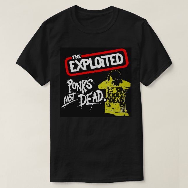 Proud Exploited Band Cool Gift T-Shirt (Design Front)