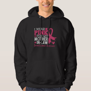 Proud Family Breast Cancer Warrior Mother-in-Law   Hoodie