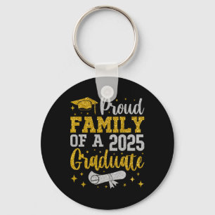 Proud Family Of A 2025 Graduate Senior 2025 Gradua Keychain