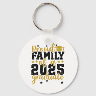 Proud Family Of A Cl Of 2025 Graduate For Graduati Keychain