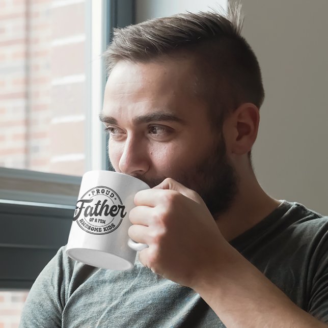 Proud Father Of a Few Awesome Kids Coffee Mug (Creator Uploaded)