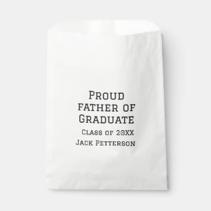 Proud father of graduate class of 20XX add name te Favour Bag