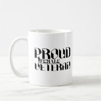 Proud Female Veteran American Girl Retired Soldier