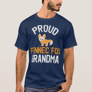 Proud Fennec Fo Grandma Cute Fennec Fo Premium  T-Shirt