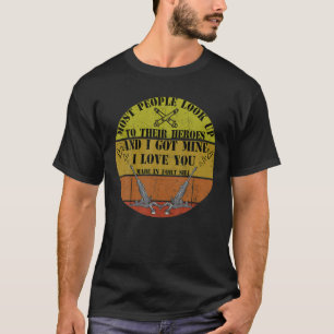 Proud Field Artillery Wife Cute National Military T-Shirt