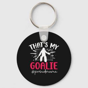 Proud Field Hockey Goalie Mama Field Hockey Goalke Keychain