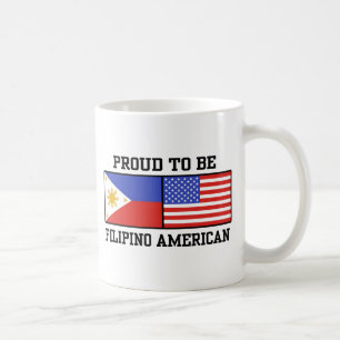 Proud Filipino American Coffee Mug