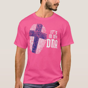 Proud Finnish Roots DNA Finland T-Shirt