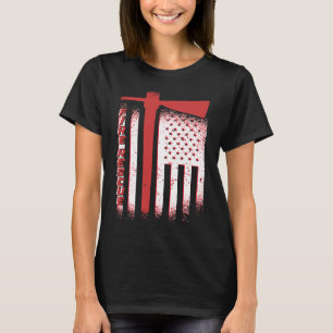 Proud Fire Rescue Firefighter at Heart Ladderman R T-Shirt