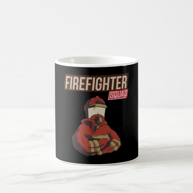 Proud Firefighter Squad Coffee Mug (Center)