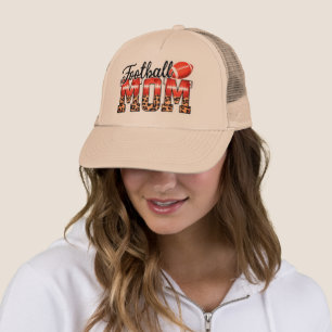 Proud Football Mom – Game Day Enthusiast Trucker Hat