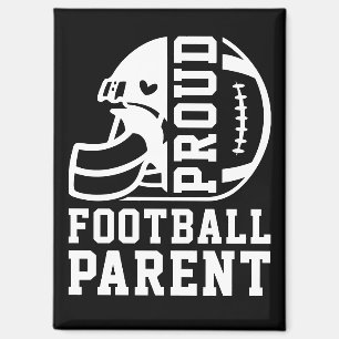 Proud Football Parent, Game Football Sports Family Magnet
