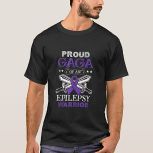 Proud Gaga Of An Epilepsy Warrior Family Matching  T-Shirt