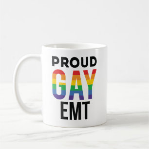 Proud Gay EMT Emergency Medical Technician Coffee Mug