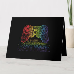 Proud Gaymer, Gay Pride Gaming Card