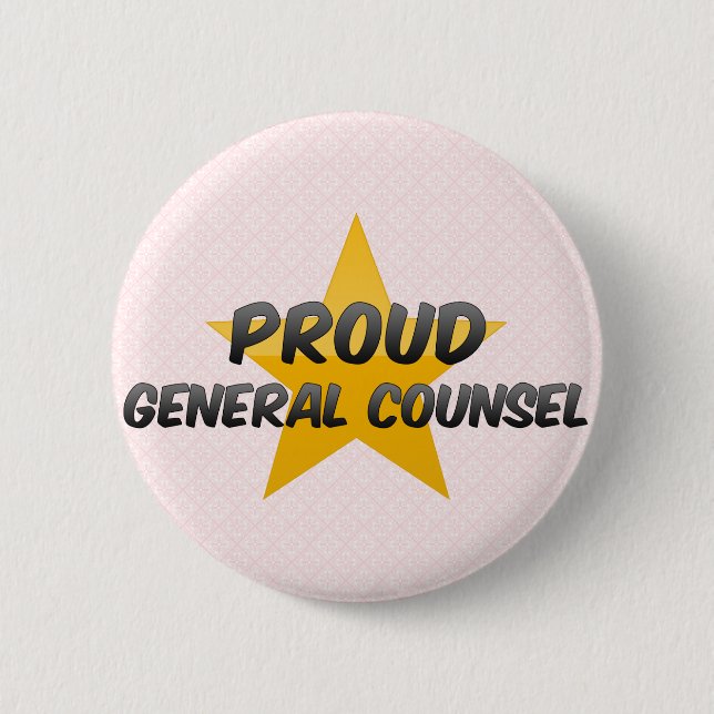 Proud General Counsel 2 Inch Round Button (Front)