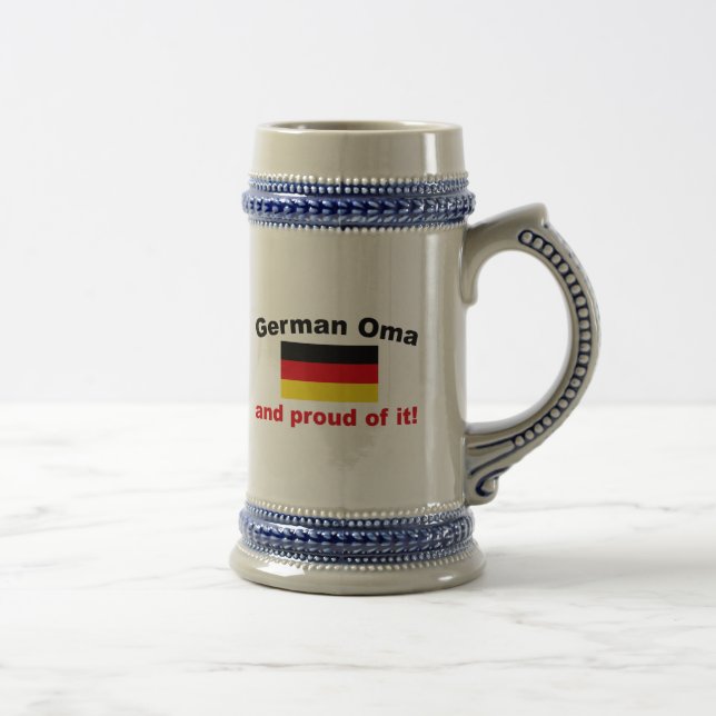 Proud German Oma Beer Stein (Right)