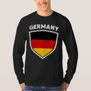 Proud Germany Flag Deutschland Souvenir Team Holid T-Shirt