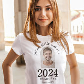 Proud Girlfriend of 2024 Graduate Arch Photo T-Shirt