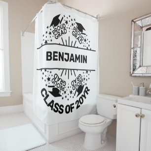 Proud grad name class year monogram