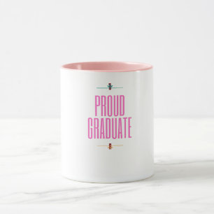 Proud Graduate Elegant Script  Mug