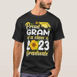 Proud Gram Of A Class Of 2023 Graduate Senior 23 S T-Shirt
