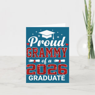 Proud Grammy 2026 Graduate Class Illustration Card