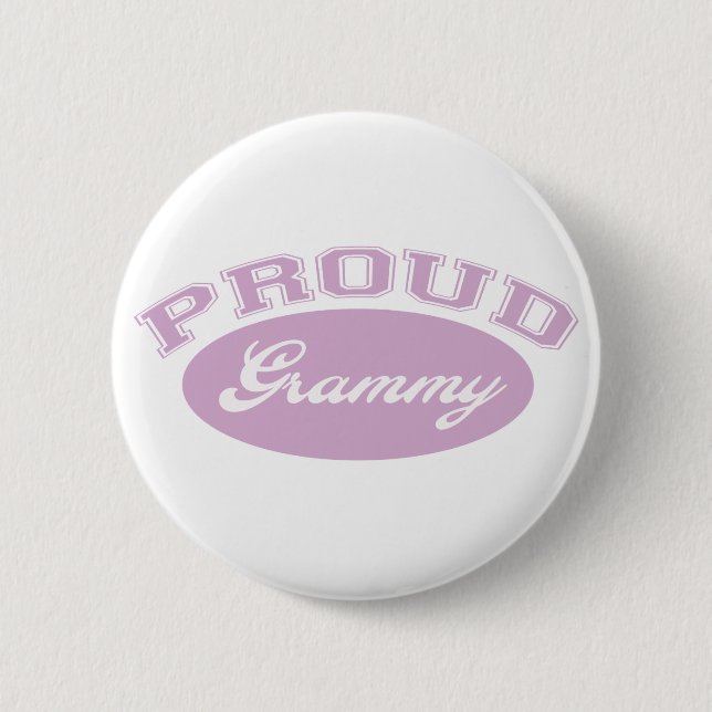 Proud Grammy 2 Inch Round Button (Front)