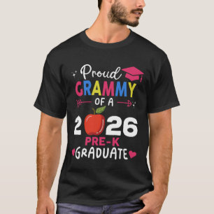Proud Grammy of 2026 Pre-K Graduate Family Reunion T-Shirt