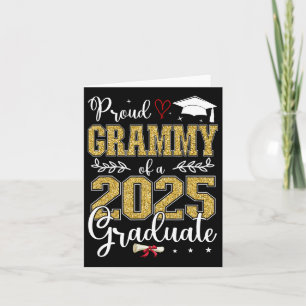 Proud Grammy Of A Cl Of 2025 Graduate Senior Gradu Card