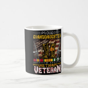 Proud Granddaughter Of A Vietnam Veteran Shirt _ V Coffee Mug