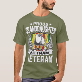 Proud Granddaughter Of Vietnam Veteran Military T-Shirt