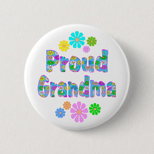 Proud Grandma 2 Inch Round Button