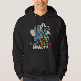 Proud Grandma Autism Awareness Family Matching Shi Hoodie