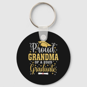 Proud Grandma Cl Of 2025 Graduate Tees Proud Grand Keychain