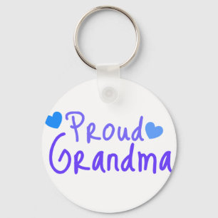 Proud Grandma Keychain