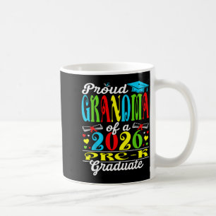 Proud grandma of 2026 pre-k graduate mothers day coffee mug