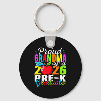 Proud grandma of 2026 pre-k graduate mothers day keychain