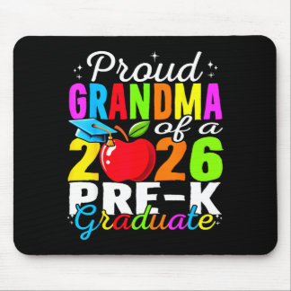 Proud grandma of 2026 pre-k graduate mothers day mouse pad