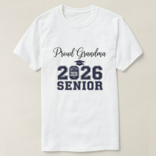 Proud Grandma of a 2026 Football Senior Class T-Shirt