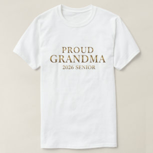 Proud Grandma of a 2026 Football Senior Class T-Shirt